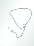 Wheat Chain 26" Slip and Key Pendant 'Hecate'